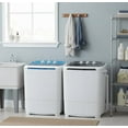 thumbnail image 2 of Washing Machine,18 lbs Capacity,Washer and Dryer Combo Machine for Homes & Apartments,Twin Tub Laundry Washer with Spin Cycle, 2 of 10