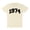 Natural, variant on 1974 College Style Shirt Unisex Large White