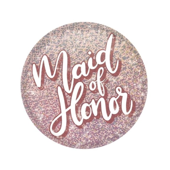 Maid Of Honor Button