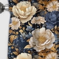 thumbnail image 2 of Designart "Serene Peony Elegance" Floral Blackout Curtain Single Panel, 2 of 4