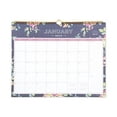 thumbnail image 2 of Blue Sky BLS103627 Day Designer Wirebound Wall Calendar, Navy Floral, 2 of 3