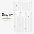 thumbnail image 5 of Solid Wooden Coat Rack Freestanding, New Zealand Pine Coat Tree with 8 Hooks & 3 Adjustable Sizes for Coats, Hats, Handbags and Scarves, Space Saving for Entryway/Office/Bedroom (Brown), 5 of 6