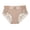 Beige, variant on Jamicy Panties for Plus Women Valentine's Day Gift Lace Breathable Seamless Underwear Hipster Panties Stretch Briefs