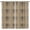 Dark Brown, variant on Old Fashioned Check Plaid Home Decor Blackout Curtains, Scottish Tartan Geometric Design Window Treatments 2 Panel Set for Living Room Bedroom, Machine Washable Drapes for Kitchen-W42xL63in