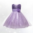 thumbnail image 2 of Girls Summer Dress Children's Sequined Sleeveless Chiffon Dress Performance Dress Dress Skirt Size 12 Dresses, 2 of 4