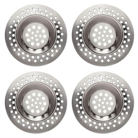 

Rainbow 4PCS Stainless Steel Sink Drain Plug Sink Filter Kitchen Sink Strainer for Bathtub Sink Kitchen and Bathroom