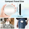 thumbnail image 4 of Visland 20X Magnifying Mirror with 3-Color LED Light Suction Cup Dimmable USB Rechargeable Portable Travel Handheld Men Women Makeup Vanity Mirror, 4 of 8