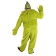 thumbnail image 5 of The Grinch Adult Plus Size Deluxe Jumpsuit with Latex Mask, 5 of 5