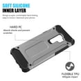 thumbnail image 2 of GSA Performance Dual Hybrid Case for Samsung S9 Plus - Gray/Black, 2 of 14