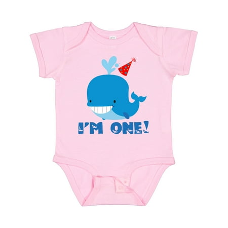 

Inktastic Whale 1st Birthday Gift Baby Boy or Baby Girl Bodysuit