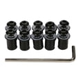 thumbnail image 1 of BTOER 10PCS Motorcycle Windshield Bolts Screws Kit,Body Mounting Bolts Nuts, 1 of 5