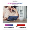thumbnail image 2 of Entronix Heavy Duty Case Designed for iPhone 13 Mini, Rotating Ring Protective Cover, Navy, 2 of 6