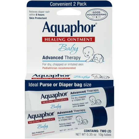 Aquaphor Baby Advanced Therapy Healing Ointment Skin Protectant 2.35 oz. Tubes