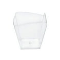 thumbnail image 4 of Smarty 3.5 oz. Clear Small Square Disposable Plastic Cups 288ct, 4 of 5