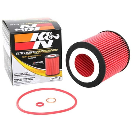 K&N Premium Oil Filter: Designed to Protect your Engine: Fits Select BMW Vehicle Models (See Product Description for Full List of Compatible Vehicles), HP-7014