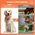 thumbnail image 4 of HSHDLDF AirTag Dog Collar, [Orange Size XL] Reflective Apple Airtag Dog Collar, Thick Air Tag Dog Collar, Integrated AirTag Dog Collar Holder for Small Medium Large Dogs, 4 of 7