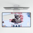 thumbnail image 4 of My Favorite Manx Calls Me Dad. Happy Father's Day Desk Mat Full Keyboard Mouse Pad Cat Lover Kitten Owner Gifts Large Mousepad - 00005, 4 of 5