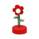 thumbnail image 4 of Lámpara de mesa con diseño de flores, moderna, decorativa, para mesita de noche o escritorio Rojo, 4 of 9