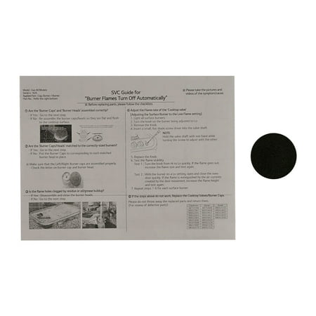 YesParts MBE62284102 Durable Range Burner Cap