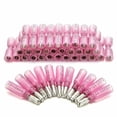 thumbnail image 2 of 100pcs Heat Shrink Bullet Wire Connectors 22-16 AWG Female Male Crimp Terminals, 2 of 7
