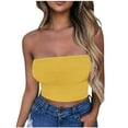 thumbnail image 2 of TopLLC Haut Sans Manches à Verrouillage Couleur Unie pour Femmes Soutien-Gorge polyester, 2 of 5