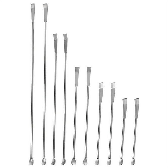 10pcs Micro Spoon Spatula