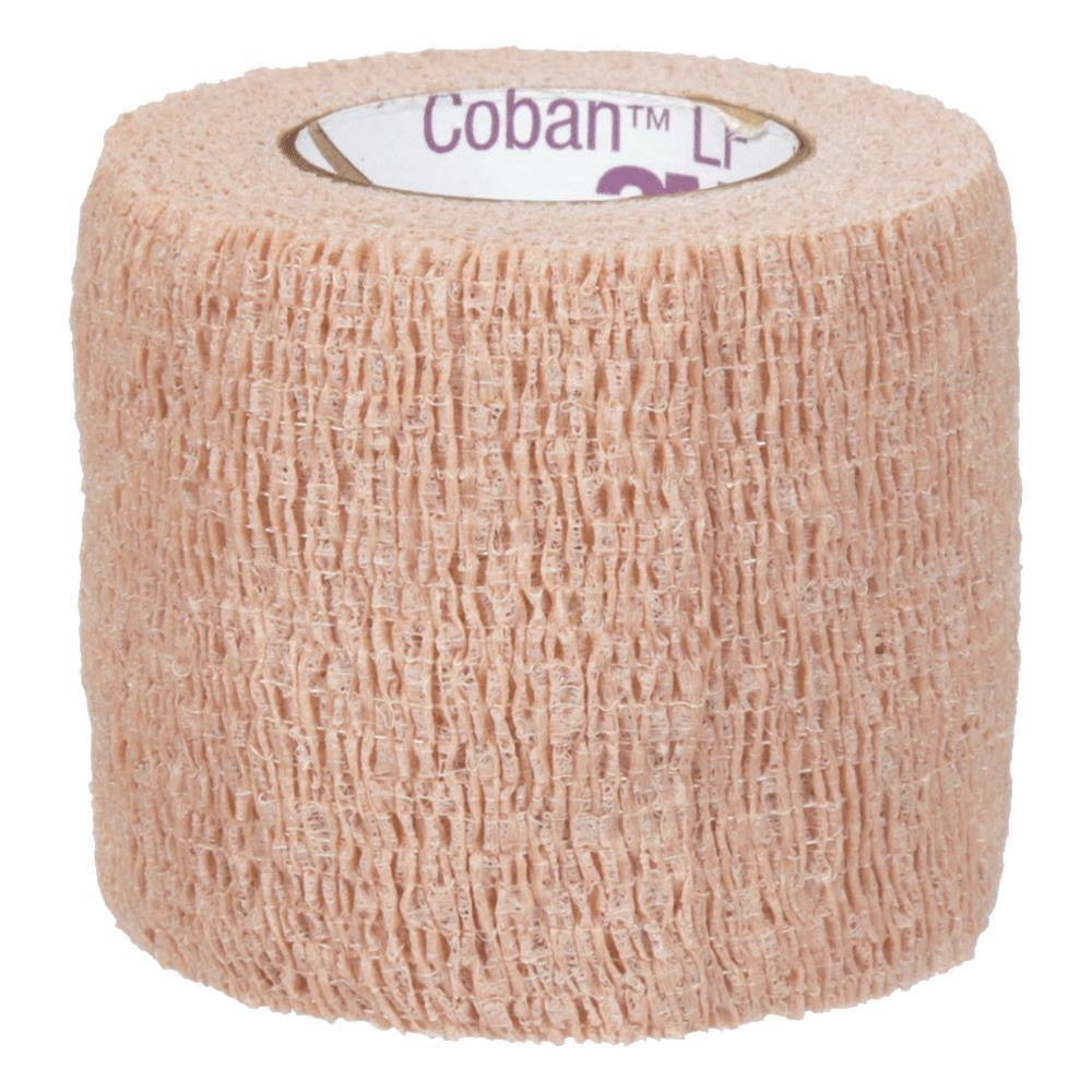 3M Coban LF Latex Free Self Adherent Wrap 2" x 5 Yards, Box of 36 by 3M