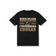 thumbnail image 1 of Camiseta con frase "Nunca maté a un puma, pero estrangulé a un puma", humor sarcástico, diseño gráfico de dos caras, unisex, de algodón, para hombre y mujer., 1 of 7
