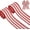 Red, variant on 2 Rolls Christmas Wired Edge Ribbon Christmas White Red Striped Fabric Ribbon Farmhouse Craft Ribbon for DIY Gift Wrapping Wreath Floral Arrangement Bow Decoration,2.5 Inch x 12 Yard