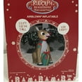 thumbnail image 2 of Disney 4 ft Lighted Rudolph Airblown Christmas Inflatable, 2 of 2