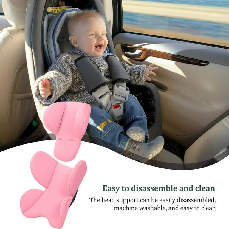 Born Car Seat Head and Neck Support Insert Soft Stroller Cushion