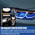 30ml Car Headlight Restoration Spray Scratch Remover Refresher For LED