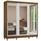 thumbnail image 1 of Ropero Closet Madesa Reno 3 Puertas 3 Espejos Con Pies MB 2, 1 of 9