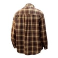 thumbnail image 4 of Dpytoraw Men's Spring And Autumn Thin Plaid Shirt Long Sleeved Fashion Casual Versatile Plaid Jacket Men’s Moisture-Wicking Casual Shirts for Summer, 4 of 4