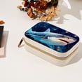 thumbnail image 7 of Starry Shark Velvet Portable Storage Box with Removable Compartment: Gift-Ready Organizer for Bracelets, Necklace, and Jewelry, 7 of 7