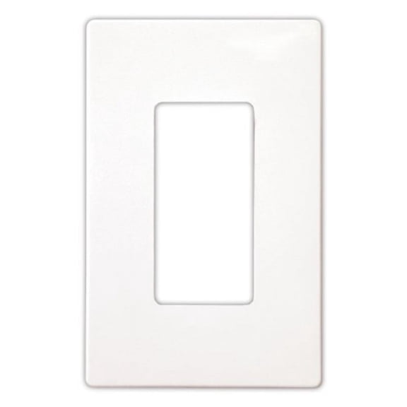 EATON PJS26W Arrow Hart Pjs26 Decorative Screw less Wall Plate, 1 Gang, 3.13 In L X .5 In W X 4.88 In H, White