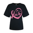 thumbnail image 4 of Cancer Support Pink Cancer Awareness T-Shirt, 4 of 4