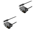 thumbnail image 4 of Justharion 1/2/3/5 Quick Charge 30 Car Cigarette Lighter Adapter Easy-to-install And Universal black 2PCS, 4 of 6