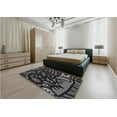 thumbnail image 4 of Ahgly Company Indoor Rectangle Patterned Midnight Gray Area Rugs, 7' x 9', 4 of 6