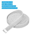 thumbnail image 2 of Uxcell Wood Stove Gasket High-Temperature Resist Seal Rope White 1"x1/8"x283", 2 of 6