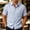Sky Blue, variant on COSFO Casual Mens Summer Button Down Shirts Short Sleeve Striped Shirt Loose Fit with Pocket Collared Men Shirts