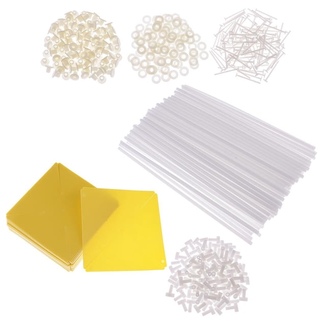 koolsoo 100 Pcs Éoliennes à Roue Classiques pour Maison et Jardin Pelouse Cour Camping Jaune