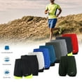 thumbnail image 3 of Lixada Men's 2-in-1 Running Shorts Quick Drying Breathable Active Training Exercise Jogging Cycling Shorts with Longer Liner, 3 of 7