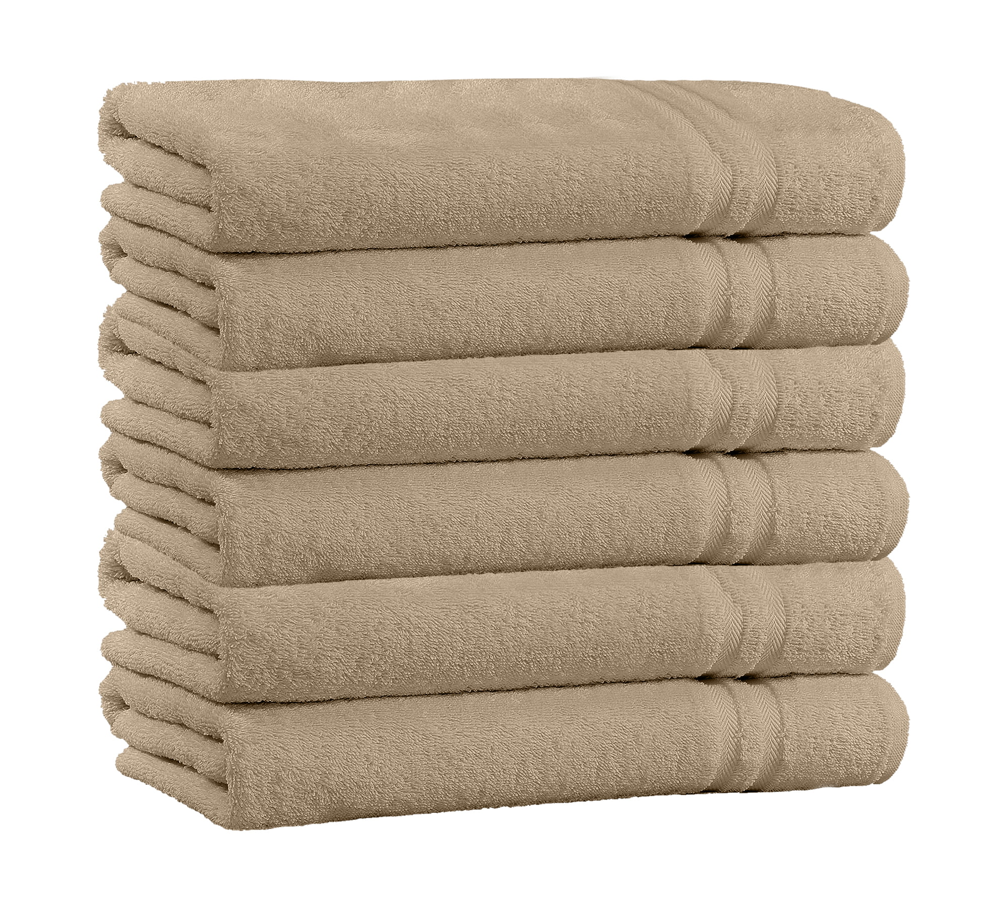 Details about   Mainstream International 4 Bath Towels 30" X 54" Smartspun Cotton Beige B15034 