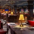 thumbnail image 3 of Nightstand Lamp, Touch Control Desk Lamp Dimmable Cordless  for Office for Bar for Bedroom, 3 of 8