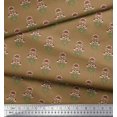thumbnail image 2 of Soimoi Poly Georgette Fabric Leaves & Floral Artistic Print Fabric by Yard 42 Inch Wide, 2 of 5