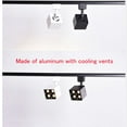 thumbnail image 5 of FSLiving LED J-Type Track Spot Light Addition Functional Light Energy Save LED Track Lighting Adjustable 8W LED Base Light Daylight 6000K Whtie Base for Garage Workbench Shop Customizable - 1 Pack, 5 of 7