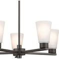thumbnail image 6 of Kichler Lighting - Stamos - 5 Light Medium Chandelier In Soft Modern Style-15, 6 of 7