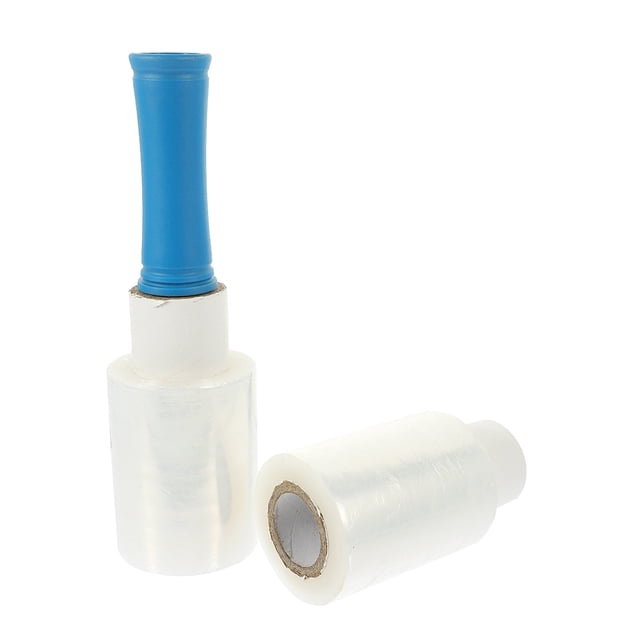 KALLORY 1Jgo Rollo De Filme Estirable Transparente Con Asa Ergonómica Para Embalaje Y Mudanzas