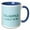 Blue/White, variant on 3drose, Thalassophile a Lover of the Sea Vector Art Text, 11oz Magic Transforming Mug